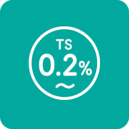 低濃度汚泥も脱水可能(TS 0.2%〜)