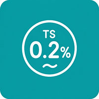 低濃度汚泥も脱水可能(TS 0.2%〜)