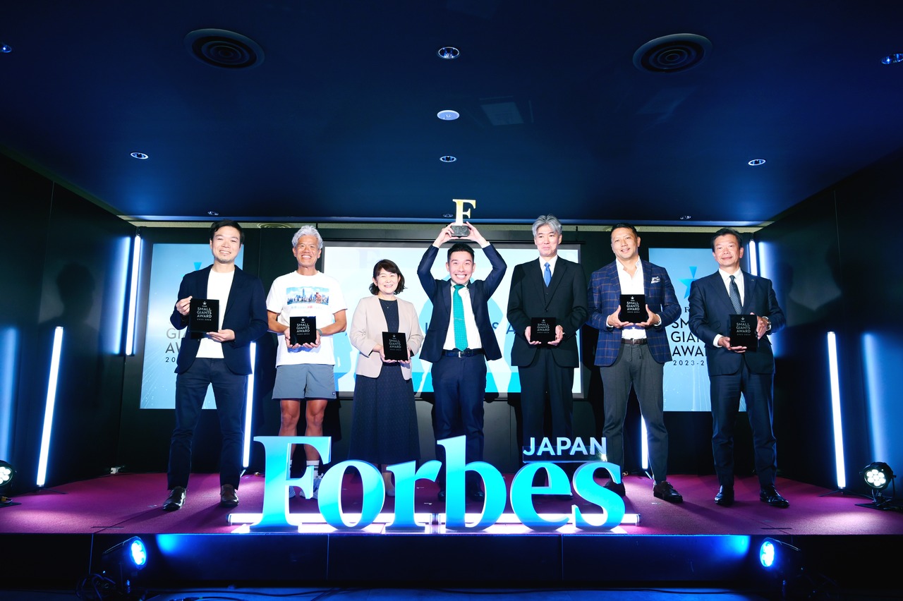 グランプリを受賞しました!~Forbes JAPAN SMALL GIANTS AWARD 2023-2024~