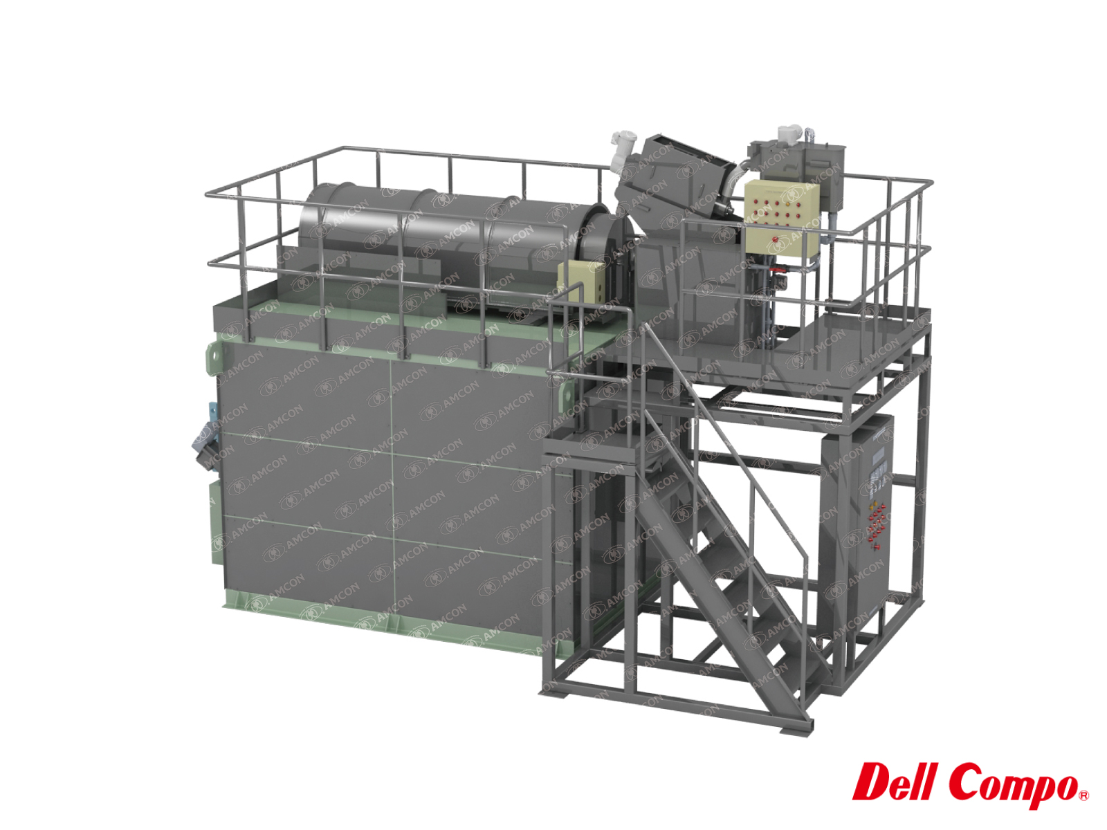 汚泥脱水発酵システム デルコンポ DCシリーズ