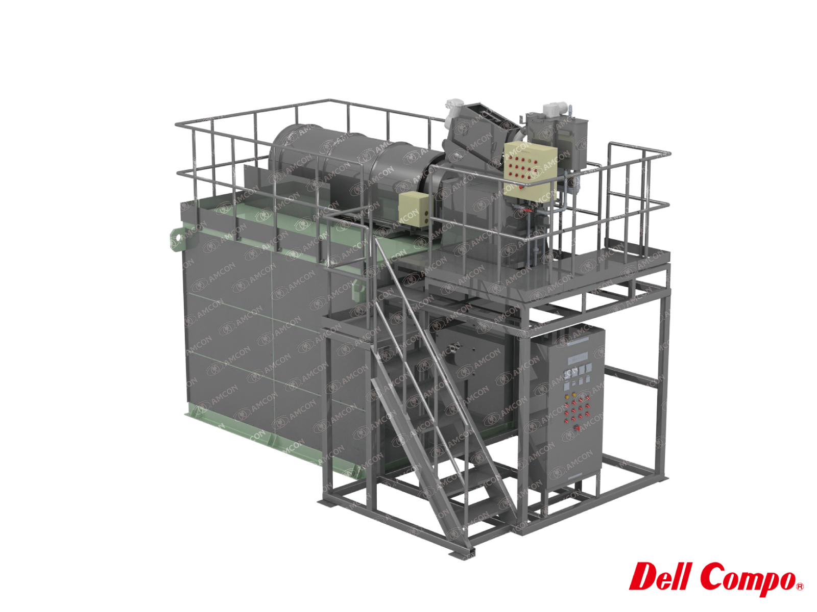 汚泥脱水発酵システム デルコンポ DCシリーズ